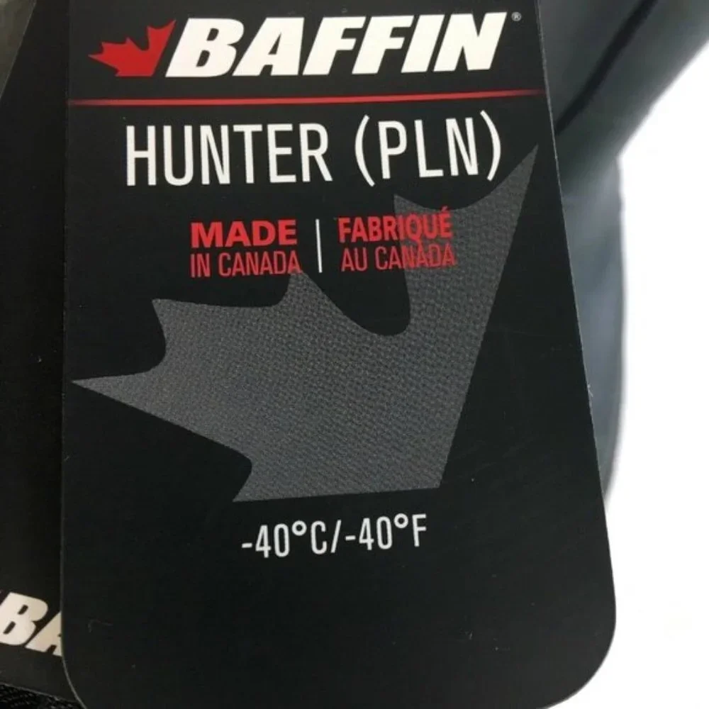 Baffin Black and Green Rain & Snow Boots